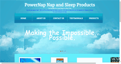 Desktop Screenshot of powernap.com